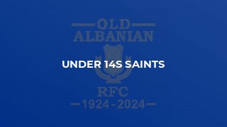 Under 14s Saints