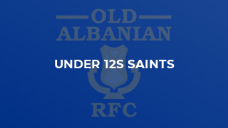 Under 12s Saints