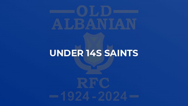 Under 14s Saints