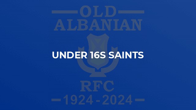 Under 16s Saints