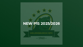 New P1s 2025/2026