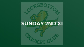 Sunday 2nd XI