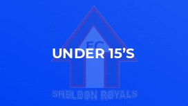 Under 15’s