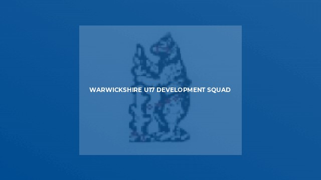 Warwickshire U17 Development Squad