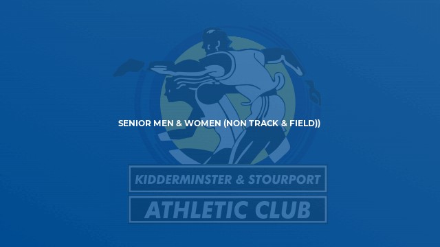 Senior Men & Women (Non Track & Field))