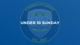 Under 10 Sunday