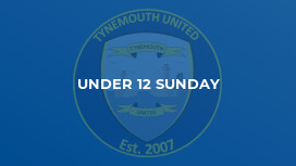 Under 12 Sunday