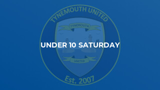 Under 10 Saturday