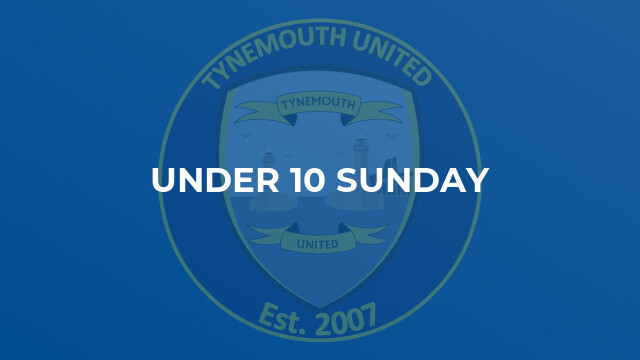 Under 10 Sunday