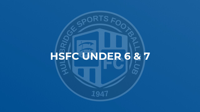 HSFC Under 6 & 7