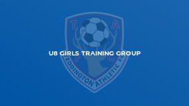 U8 Girls training Group