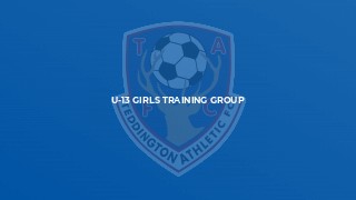 U-13 Girls Training Group