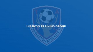 U-9 Boys Training Group