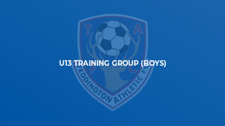 U13 Training Group (boys)