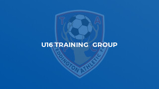 U16 Training  Group