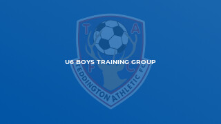 U6 BOYS TRAINING GROUP