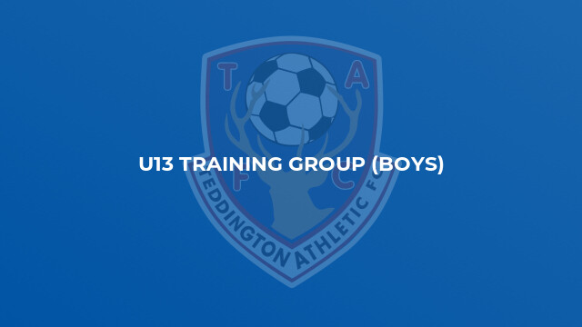 U13 Training Group (boys)