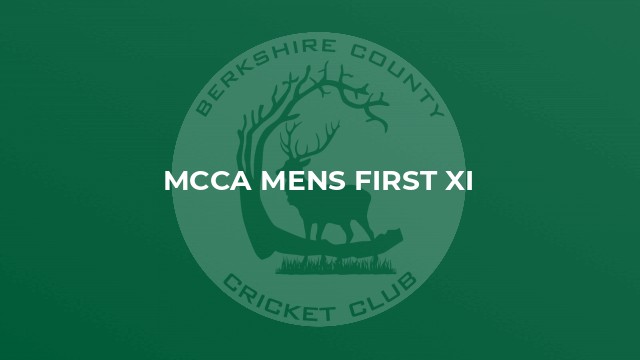 MCCA Mens First XI
