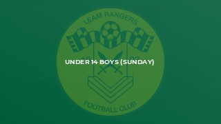 Under 14 Boys (Sunday)