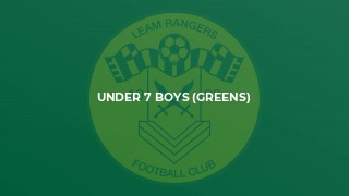 Under 7 Boys (Greens)
