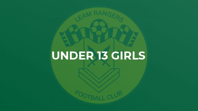 Under 13 Girls