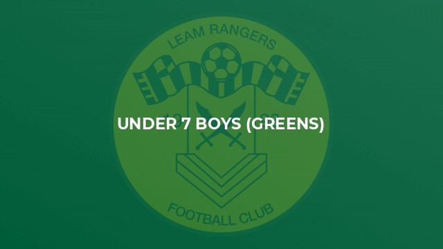 Under 7 Boys (Greens)