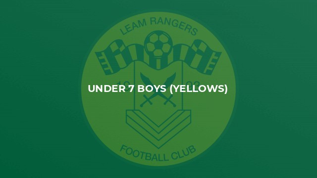 Under 7 Boys (Yellows)