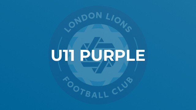 U11 PURPLE