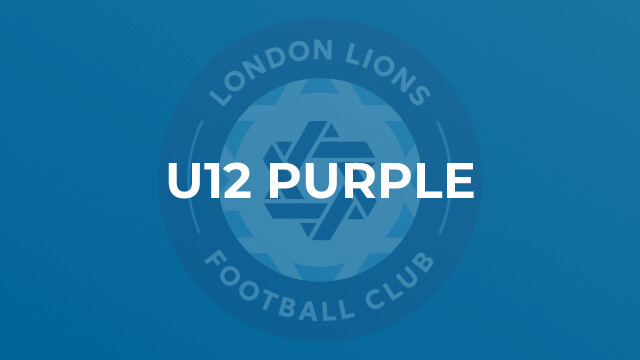 U12 PURPLE