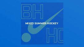 Mixed Summer Hockey