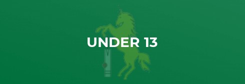 U13 unbeaten run ends with narrowest of defeats