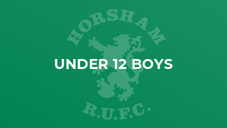 Under 12 Boys
