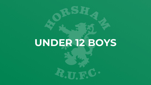 Under 12 Boys