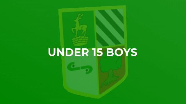 Under 15 Boys