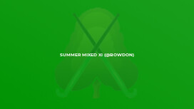 Summer Mixed XI (@Bowdon)