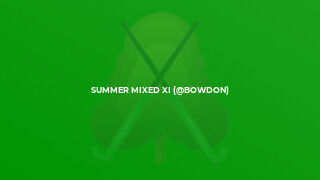 Summer Mixed XI (@Bowdon)