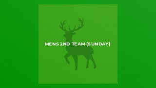 Mens 2nd Team (Sunday)
