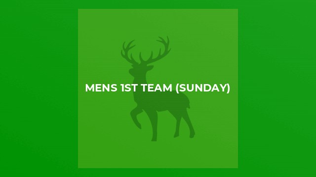 Mens 1st Team (Sunday)