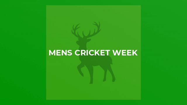 Mens Cricket Week