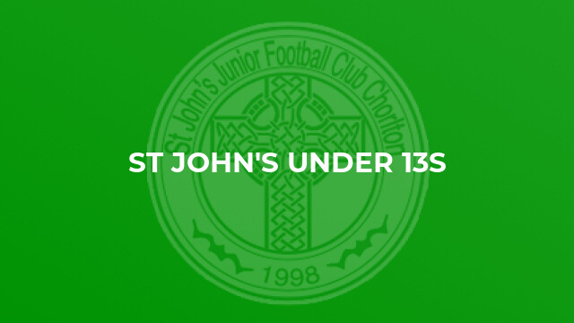 St john's Under 13s