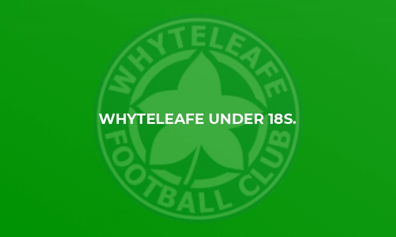 Whyteleafe Under 18s back to winning ways.
