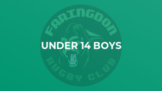 Under 14 Boys
