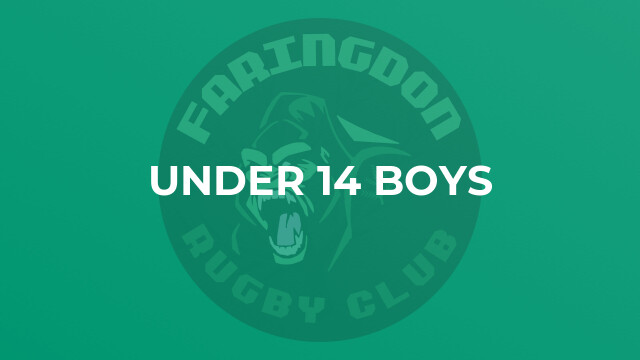 Under 14 Boys
