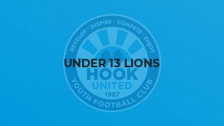 Under 13 Lions