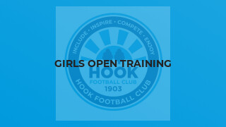 Girls Open Training