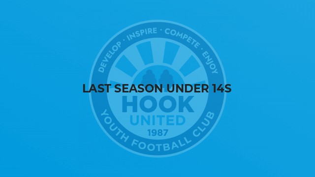 Last season under 14s