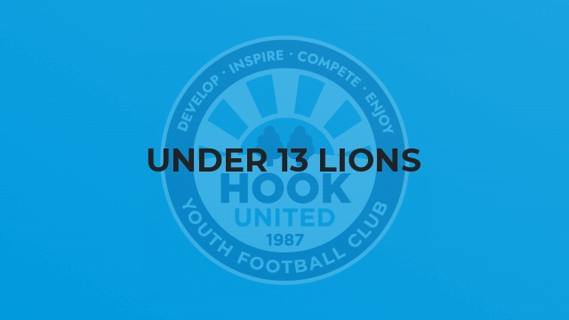 Under 13 Lions