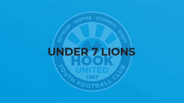 Under 7 Lions