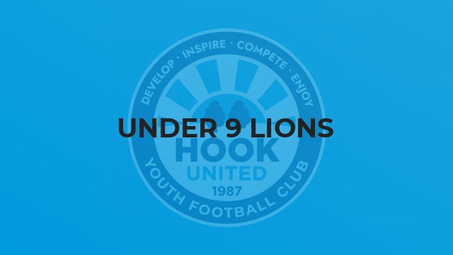 Under 9 Lions