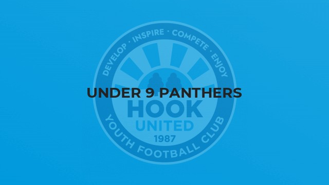 Under 9 Panthers